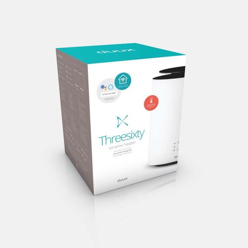 Duux THREESIXTY 2 SMART CERAMIC BLANCO — foto 3