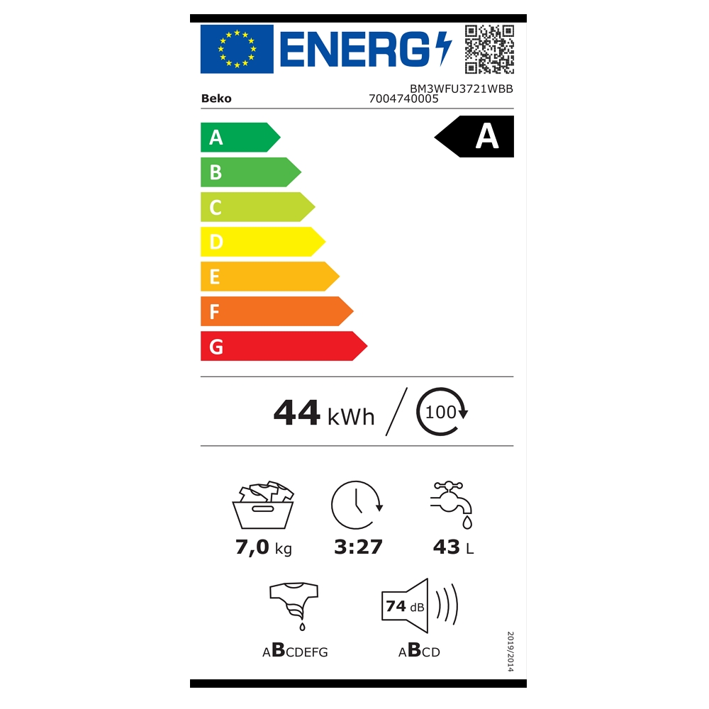 Beko BM3WFU3721WB — foto 2