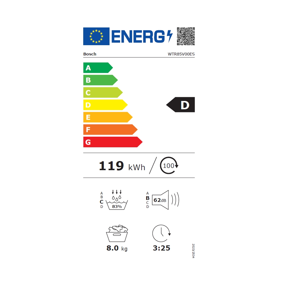 Bosch WTR85V00ES — foto 2
