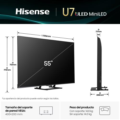 Hisense 55U7Q — foto 7