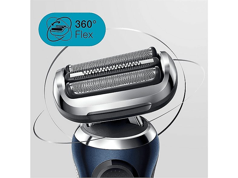 Afeitadora - BRAUN 4210201433767, 50.0 min, Recortadora de barba, Azul — foto 5