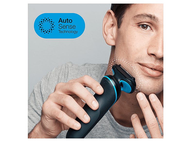 Afeitadora - BRAUN 51-B1500s, 50 min, Negro — foto 2