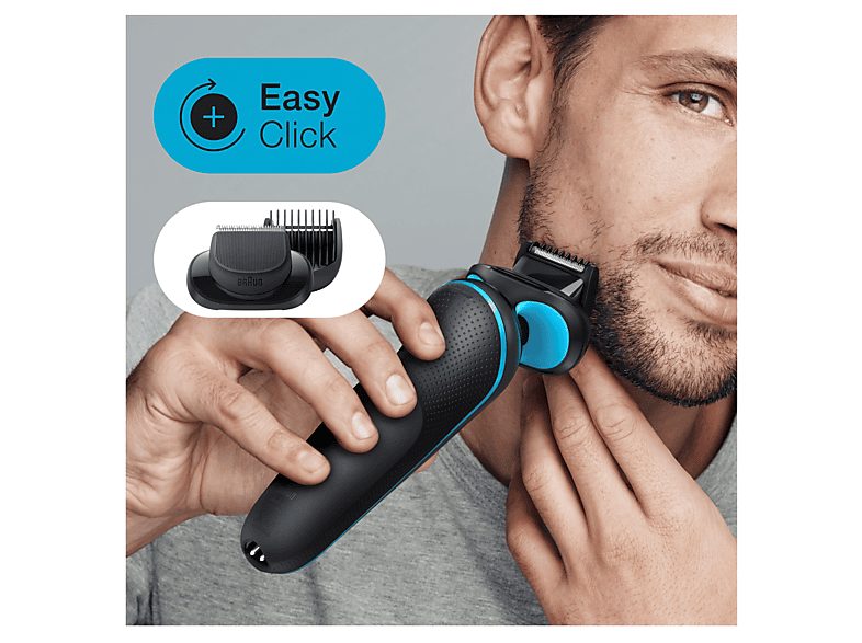 Afeitadora - BRAUN 51-M4500cs, 50min, Negro — foto 6