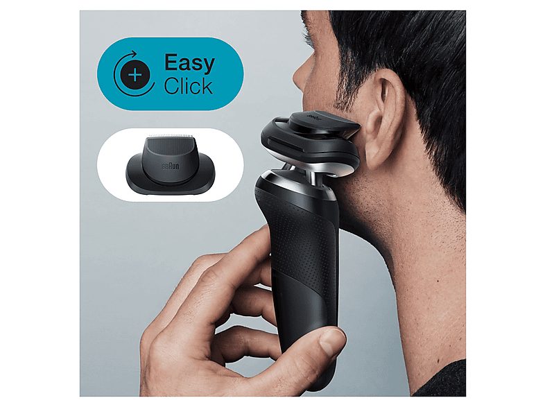 Afeitadora - BRAUN 71-N7200CC, 50 min, Negro — foto 4