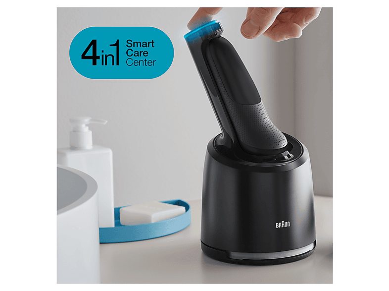 Afeitadora - BRAUN 71-N7200CC, 50 min, Negro — foto 5