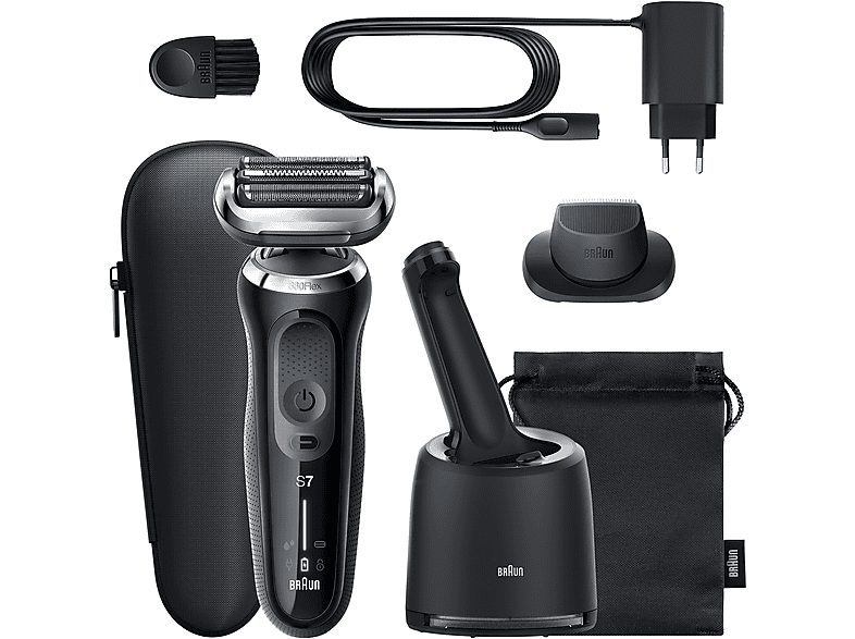 Afeitadora - BRAUN 71-N7200CC, 50 min, Negro — foto 6