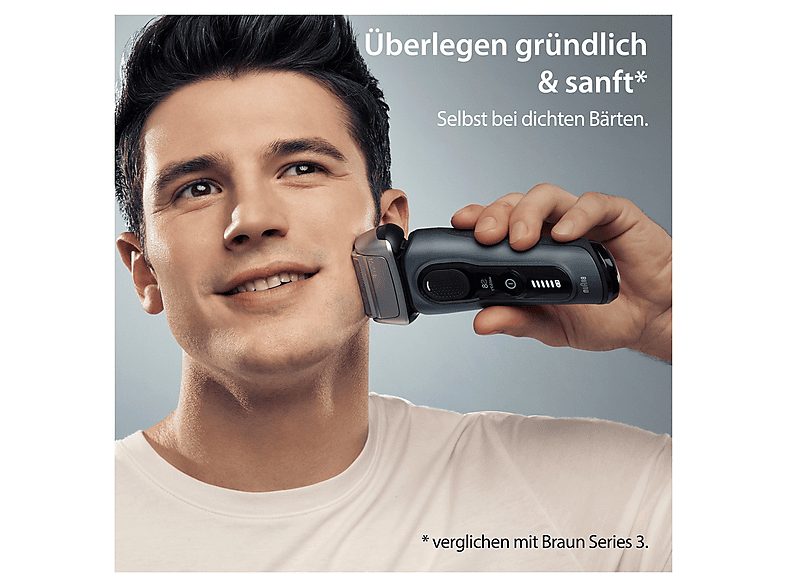 Afeitadora - BRAUN 7500435218009, 60 min, Gris — foto 7