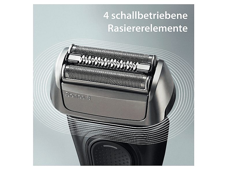 Afeitadora - BRAUN 7500435218009, 60 min, Gris — foto 8