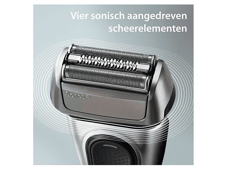 Afeitadora - BRAUN 7500435218016 MPN, 60 min, lavable, afeitado en seco, afeitado en húmedo, recortador de precisión, Negro — foto 3