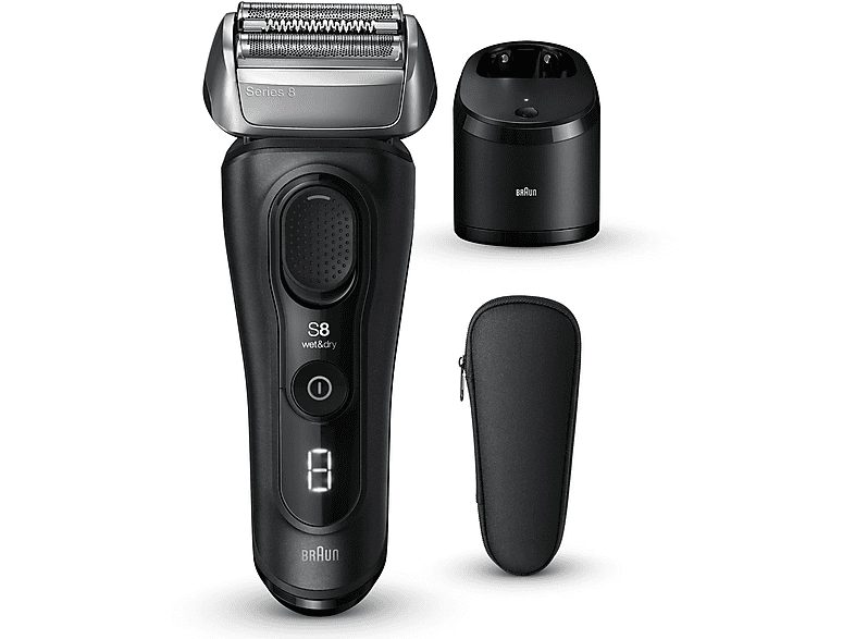 Afeitadora - BRAUN 7500435218184, 60 min, Resistente_al_agua, Negro