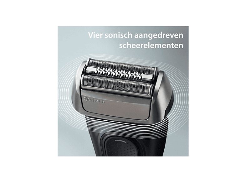 Afeitadora - BRAUN 7500435218184, 60 min, Resistente_al_agua, Negro — foto 4