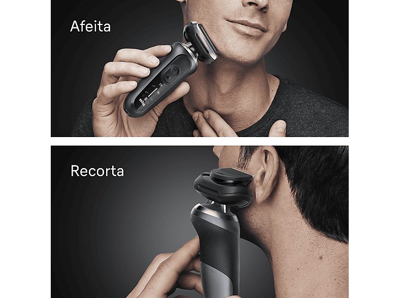 Afeitadora - Braun Afeitadora eléctrica Series 7 72-G1200S, 3 modos, 1 accesorio de precisión, 60 min autonomía, Afeitado en seco y en mojado, Gris — foto 6