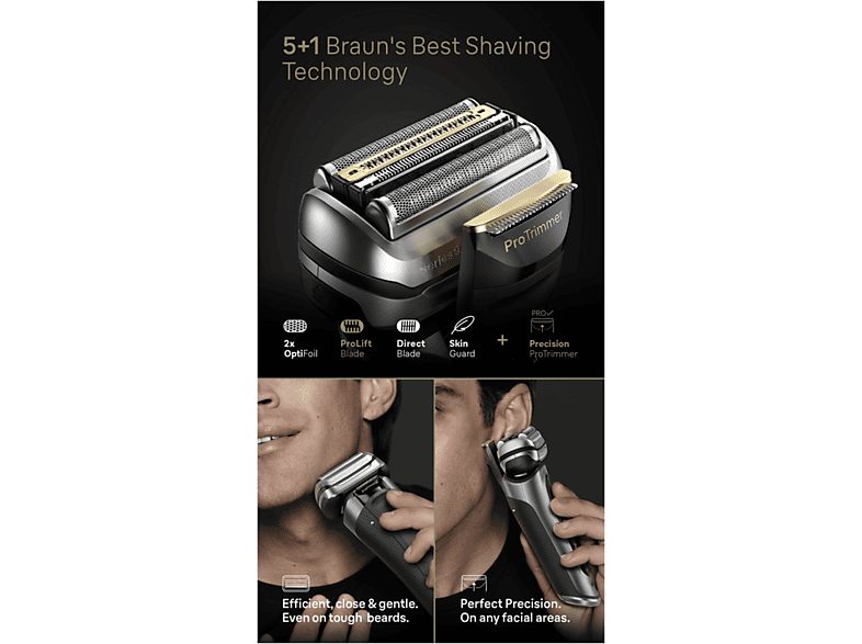 Afeitadora - Braun Afeitadora eléctrica Series 9 PRO+ 9515s, ProTimmer Integrada, Base De Carga, Wet&Dry — foto 10