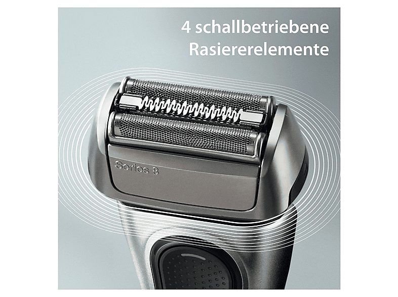 Afeitadora - BRAUN AKLBB1769086917, 60 min, Resistente_al_agua, Plata — foto 8