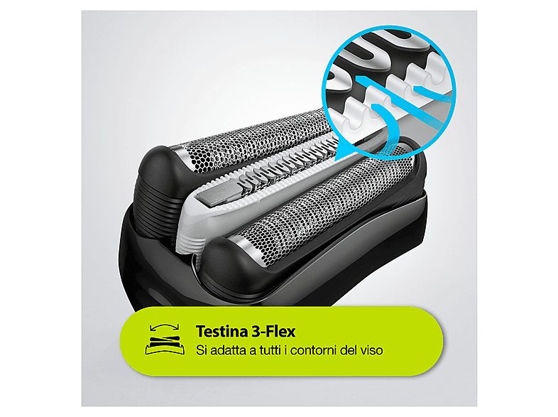 Afeitadora - BRAUN S3010BT, 45 min, Sistema de corte de triple acción., Negro — foto 4