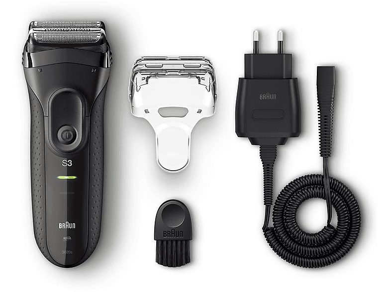 Afeitadora - BRAUN Series 3 3020, 1min, Negro — foto 3