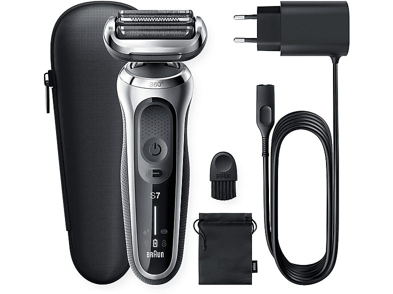 Afeitadora - BRAUN Series 7 71-S1000s, 50 Min., Plata