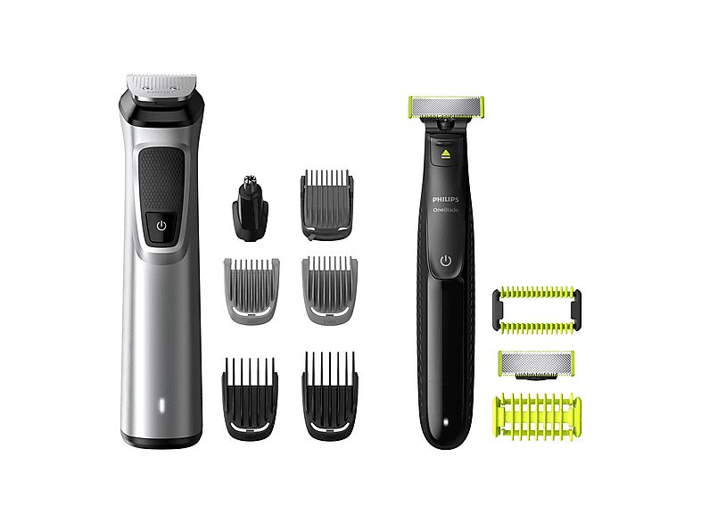 Afeitadora corporal - PHILIPS MG9710/90;PHILIPS, BarbaCuerpoOídoCabezalNariz accesorios, Negro — foto 4