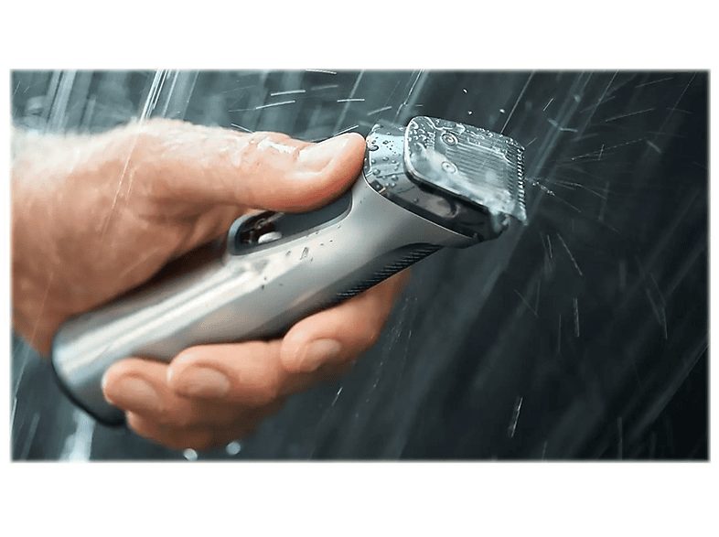 Afeitadora corporal - PHILIPS MG9710/90;PHILIPS, BarbaCuerpoOídoCabezalNariz accesorios, Negro — foto 5