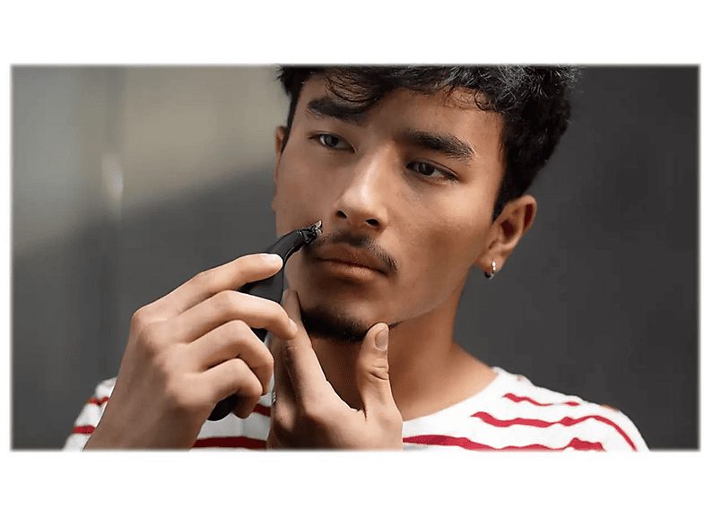 Afeitadora corporal - PHILIPS MG9710/90;PHILIPS, BarbaCuerpoOídoCabezalNariz accesorios, Negro — foto 6