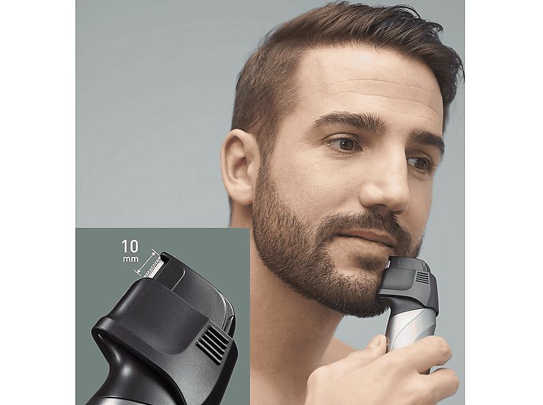 Afeitadora - PANASONIC ER-GY60-H503, 50 min, A prueba de agua, Plata — foto 5