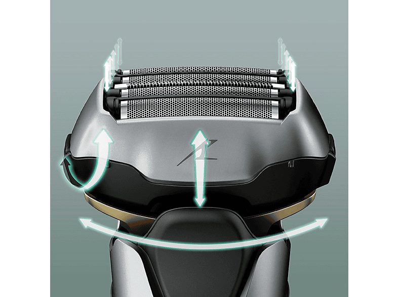 Afeitadora - PANASONIC ES-LV69-S803, 50 min, lavable, recortador de precisión, recortadora de pelo largo, afeitado en húmedo, afeitado en seco, Plata — foto 7