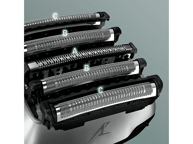 Afeitadora - PANASONIC ES-LV69-S803, 50 min, lavable, recortador de precisión, recortadora de pelo largo, afeitado en húmedo, afeitado en seco, Plata — foto 8