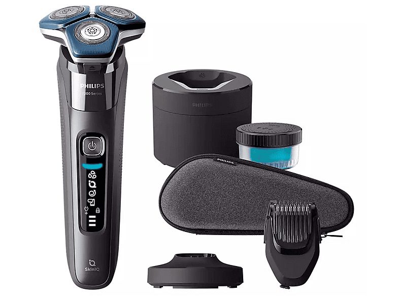 Afeitadora - PHILIPS 880788758010, 60 min, Reduce la fricción en la piel para minimizar la irritación, Azul — foto 3