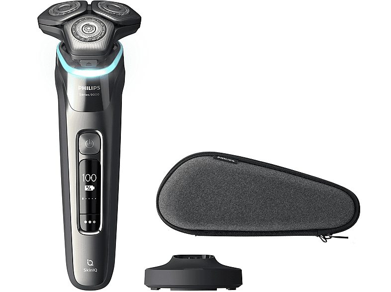 Afeitadora - PHILIPS AKLBB1780063209, 60 min, Presión óptima con el sensor de protección de presión. Deslizamiento un 30 % más suave con nanorrevestimiento SkinGlide, Gris — foto 3