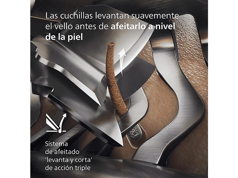 Afeitadora - Philips i9000 Prestige XP9201/30, 60 min, Con tecnología SkinIQ, 5 modos de afeitado, Sensor IA de presión y control, App smartphone — foto 4