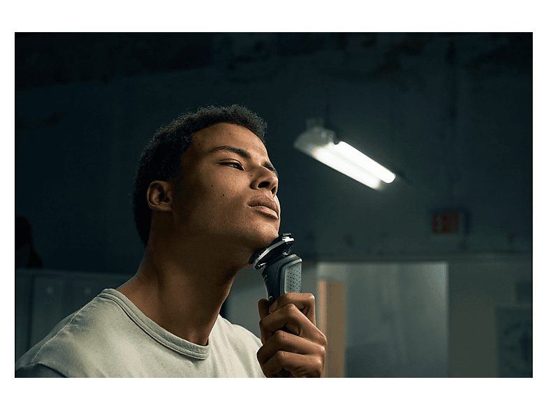 Afeitadora - PHILIPS S5898/79, 60 min, carga rápida, recortador de precisión, lavable, afeitado en seco, afeitado en húmedo, Cromo — foto 3