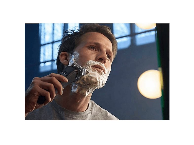 Afeitadora - PHILIPS S8697/55, 50.0 min, carga rápida, recortador de precisión, lavable, afeitado en seco, afeitado en húmedo, Cromo — foto 8