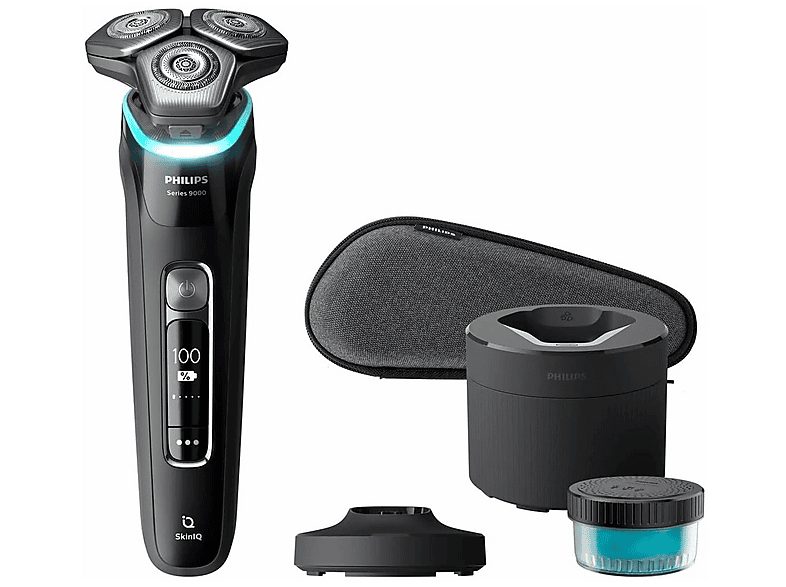 Afeitadora - PHILIPS S9976/55, 1min, carga rápida, recortador de precisión, lavable, afeitado en seco, afeitado en húmedo — foto 3