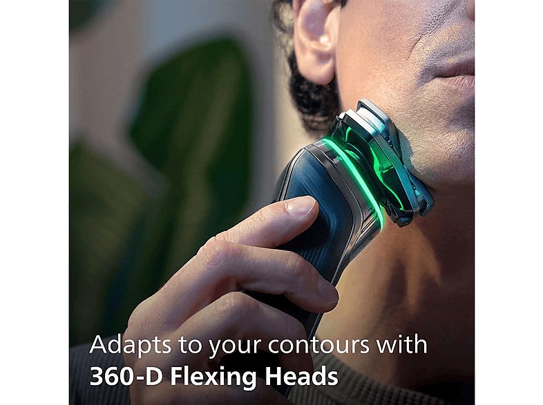 Afeitadora - PHILIPS S9976/55, 1min, carga rápida, recortador de precisión, lavable, afeitado en seco, afeitado en húmedo — foto 5
