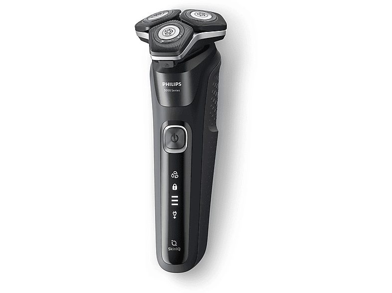 Afeitadora - PHILIPS SHAVER Series 5000 S5898/50, 60 Min., Cortador de relieves, Negro — foto 2