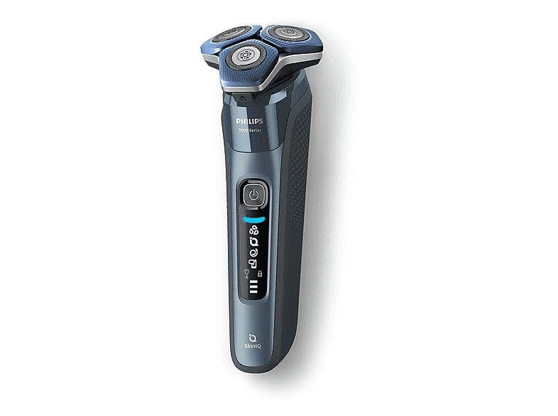 Afeitadora - PHILIPS SHAVER Series 7000 S7882/54, 60 Min., Cortador de relieves, Negro, Azul — foto 3