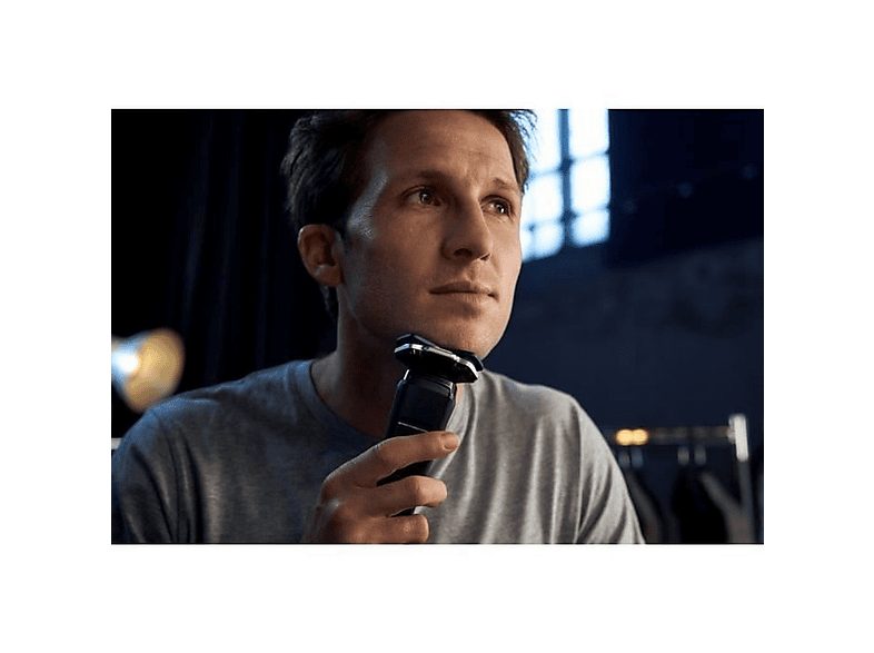 Afeitadora - PHILIPS SHAVER Series 7000 S7886/63, 60 Min., Cortador de relieves, Negro — foto 4