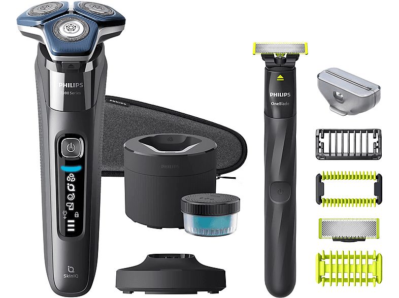 Afeitadora - PHILIPS SHAVER Series 7000 S7887/78, 60 Min., Cromo