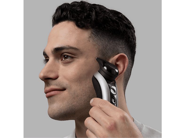 Afeitadora - REMINGTON 41229560100, 60 min, recortador de precisión, lavable, carga rápida, modo turbo, Negro — foto 5