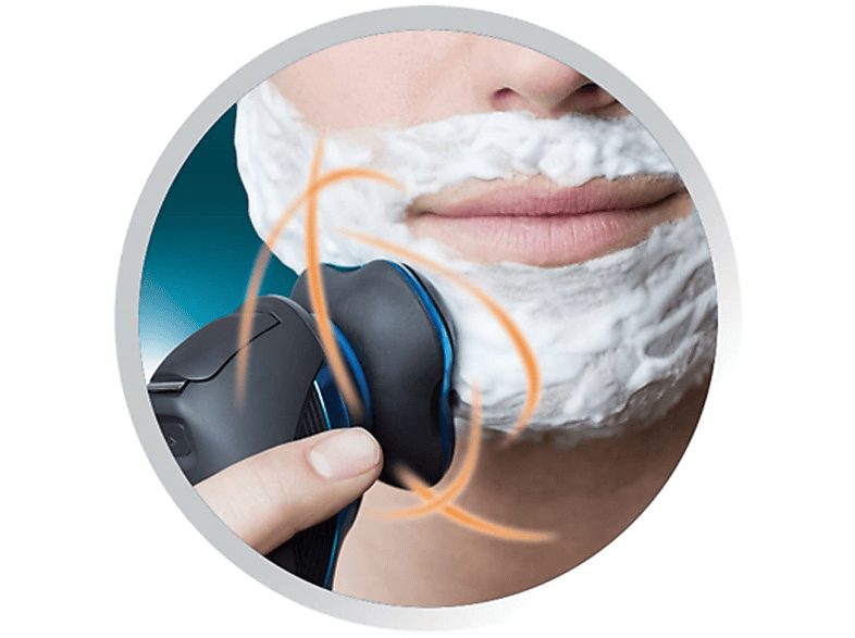 Afeitadora - REMINGTON HyperFlex Aqua XR1430, 60 min, Base de carga Adaptador de corriente, Inox — foto 6