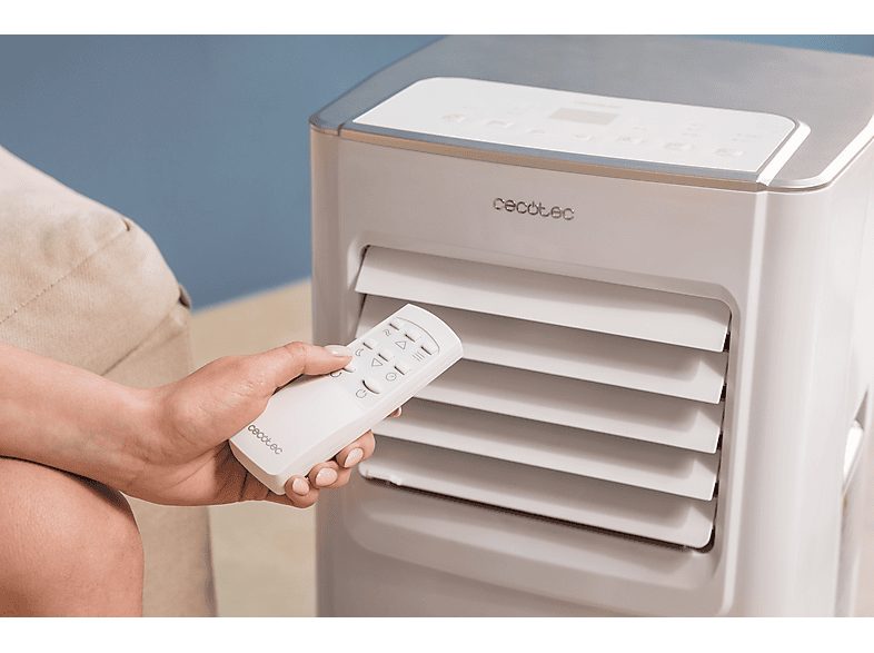 Aire acondicionado portátil - CECOTEC 08170, 7000 fg/h, 2 velocidades, 20 m², 65 dB(A), Blanco — foto 5