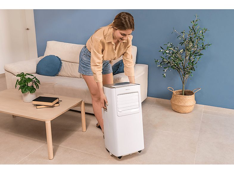 Aire acondicionado portátil - CECOTEC 08170, 7000 fg/h, 2 velocidades, 20 m², 65 dB(A), Blanco — foto 6