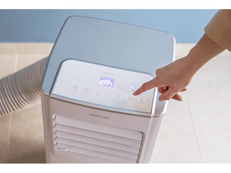 Aire acondicionado portátil - CECOTEC 08170, 7000 fg/h, 2 velocidades, 20 m², 65 dB(A), Blanco — foto 7