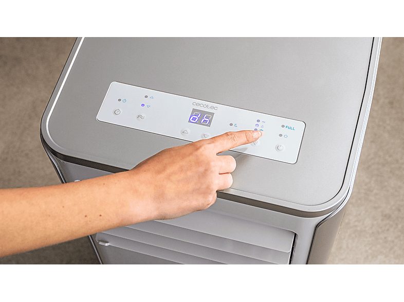 Aire acondicionado portátil - CECOTEC 08173, 9000 fg/h, 2 velocidades, 20 m², 65 dB(A), Blanco — foto 6