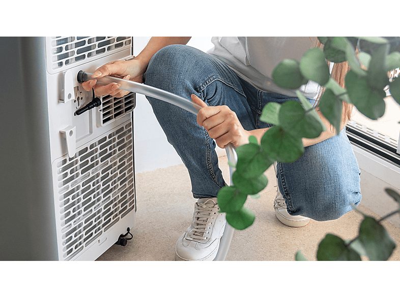 Aire acondicionado portátil - CECOTEC 08173, 9000 fg/h, 2 velocidades, 20 m², 65 dB(A), Blanco — foto 7