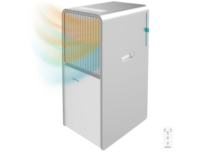 Aire acondicionado portátil - Cecotec ForceClima 12650 Style Heating, 3000 fg/h, 23 m², 5 modos, Deshumidificador, Bomba de calor, Mando, White — foto 10