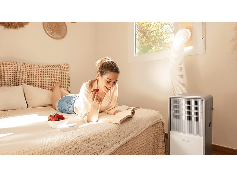 Aire acondicionado portátil - Cecotec ForceClima 12650 Style Heating, 3000 fg/h, 23 m², 5 modos, Deshumidificador, Bomba de calor, Mando, White — foto 14