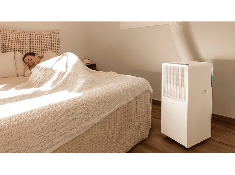 Aire acondicionado portátil - Cecotec ForceClima 12650 Style Heating, 3000 fg/h, 23 m², 5 modos, Deshumidificador, Bomba de calor, Mando, White — foto 4