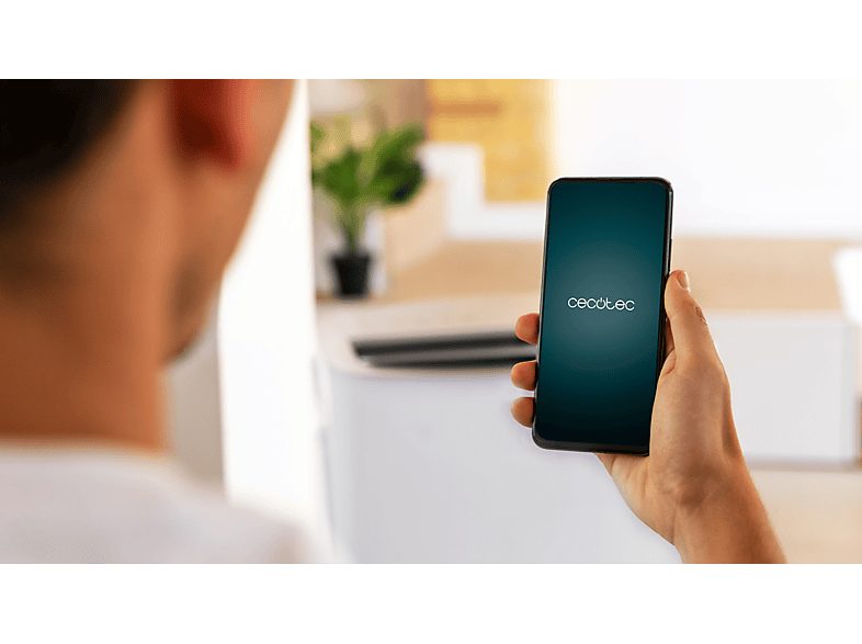 Aire acondicionado portátil - Cecotec ForceClima 12800 Soundless Heating Connected, 3024 fg/h, Bomba de calor, 5 modos, 3 veloc, Mando, Wi-Fi, Blanco — foto 2