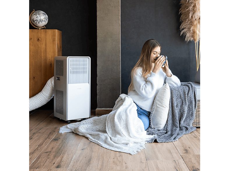 Aire acondicionado portátil - CECOTEC ForceClima 12850 Style Heating Connected, 12000 fg/h, 2 velocidades, 120 m², Multicolor — foto 5